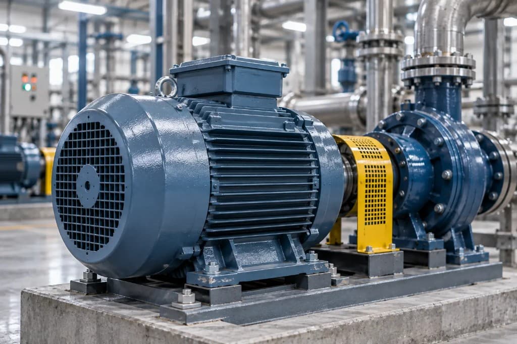 Industrial electric motor and drive assembly for motor lead terminal applications