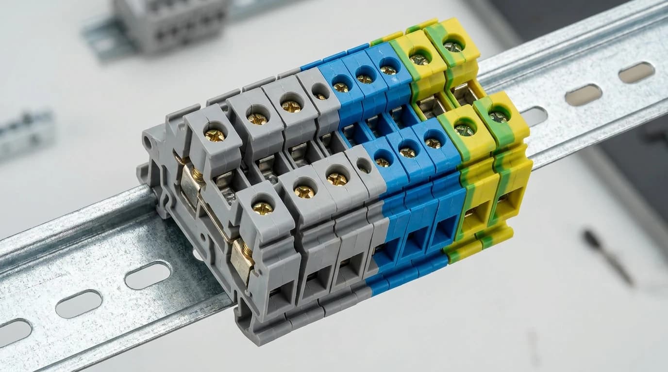 Best Terminal Types for DIN Rail Panel Wiring: A Comparison