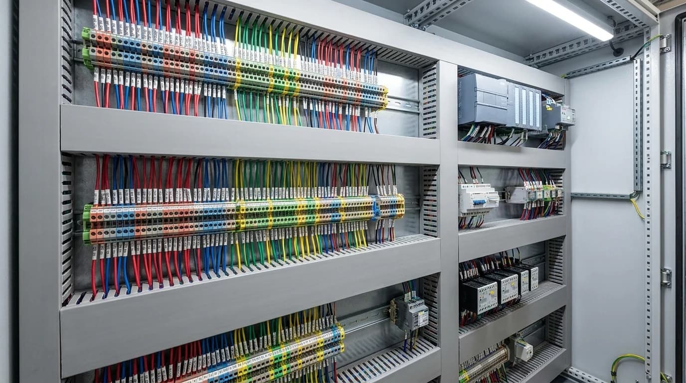 Terminal Block Wiring Best Practices for PLC Cabinets