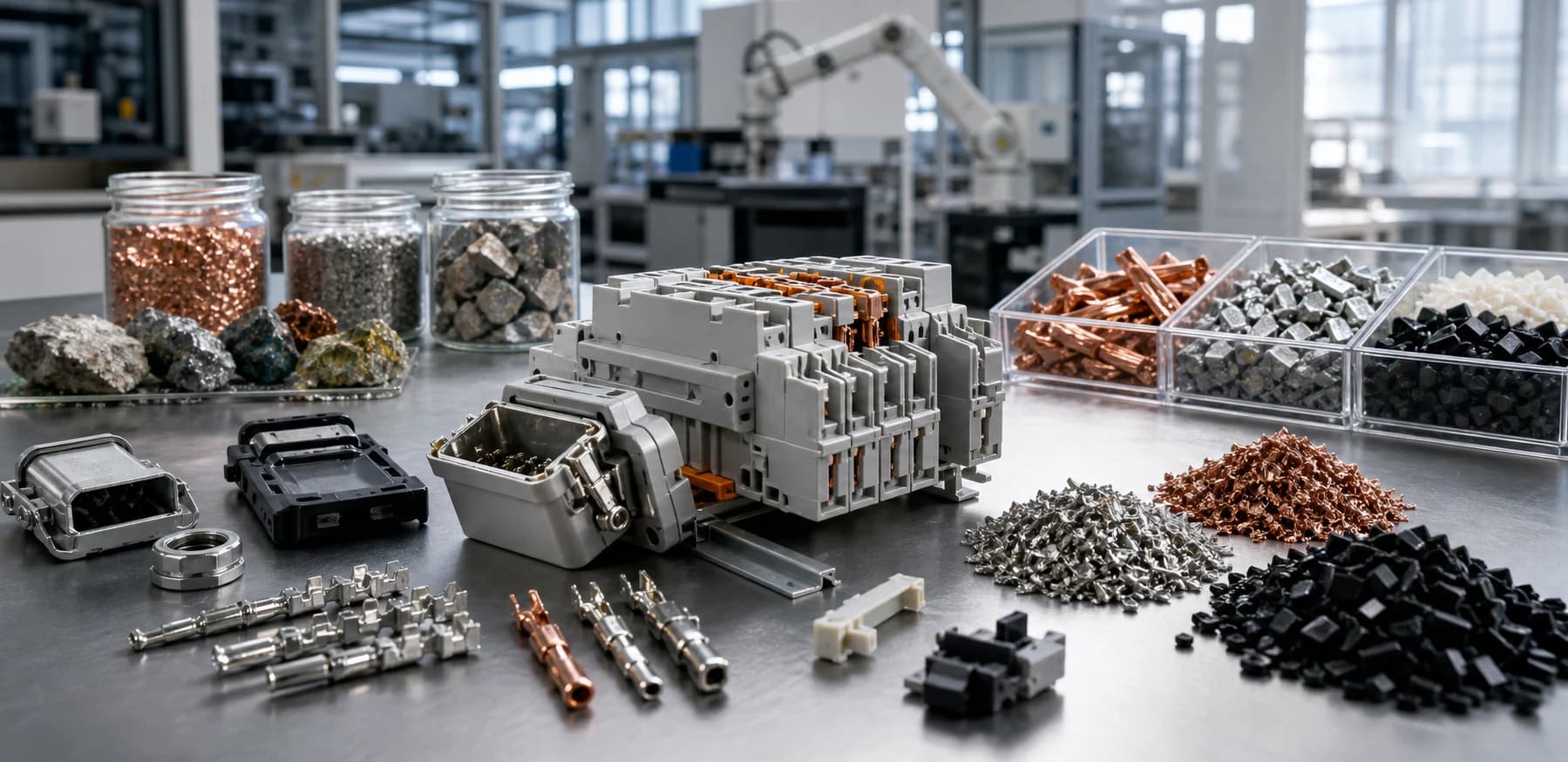 The Environmental Impact of Electrical Connectors and Materials