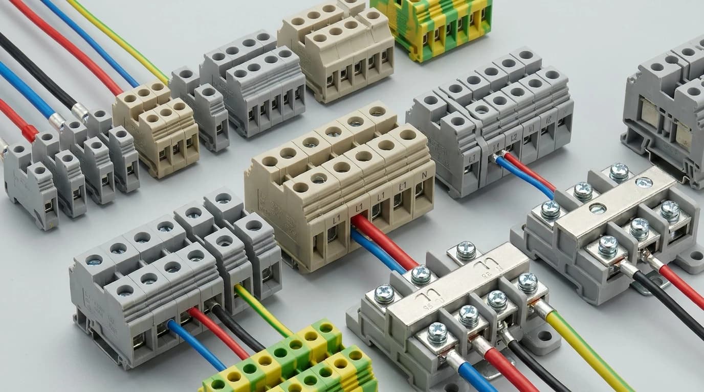 What is the Maximum Current for a Terminal Block?